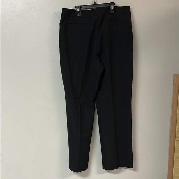 Harve Benard Black Trousers Straight Leg Formal - Picture 3 of 5